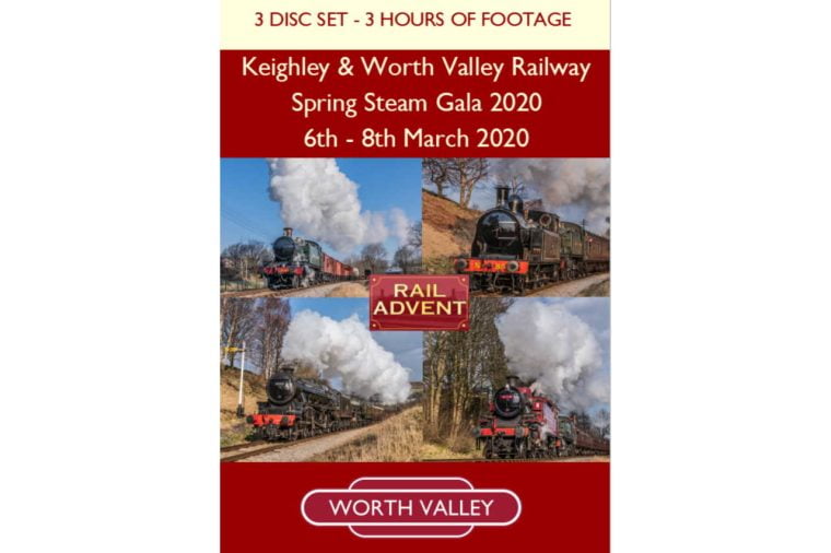 Keighley & Worth Valley Railway Spring Steam Gala 2020 DVD Cover