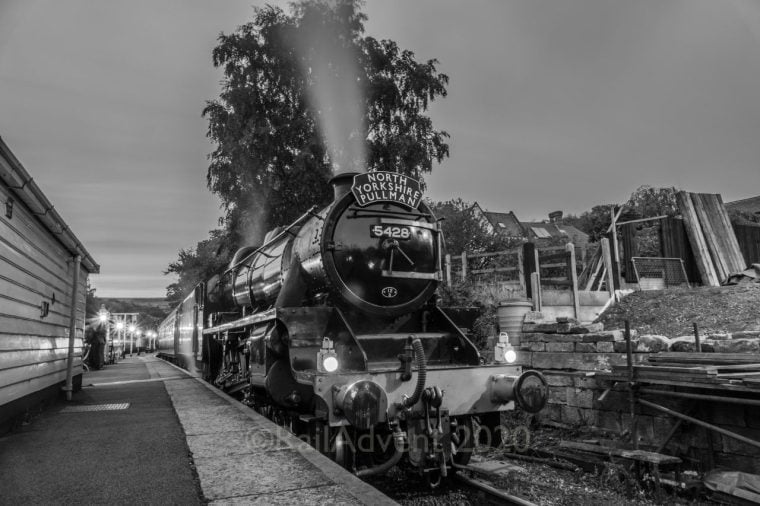 5428 Eric Treacy at Grosmont on the North Yorkshire Moors Railway