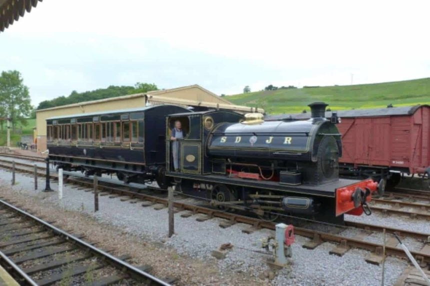 Kilmersdon at the Somerset and Dorset Railway Trust Washford site