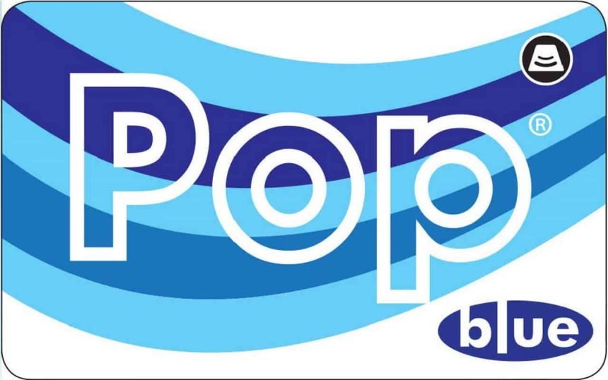 Pop Blue Smartcard