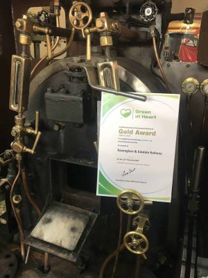Green at Heart award for Ravenglass and Eskdale Railway
