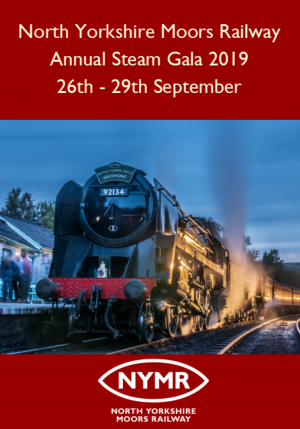 North Yorkshire Moors Railway Annual Steam Gala 2019 DVD Blu-ray