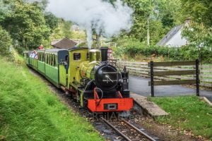 Northern Rock at The Green - Ravenglass and Eskdale Railway