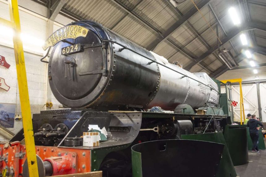 Smokebox Reattached to the Boiler // Credit Martyn Bane