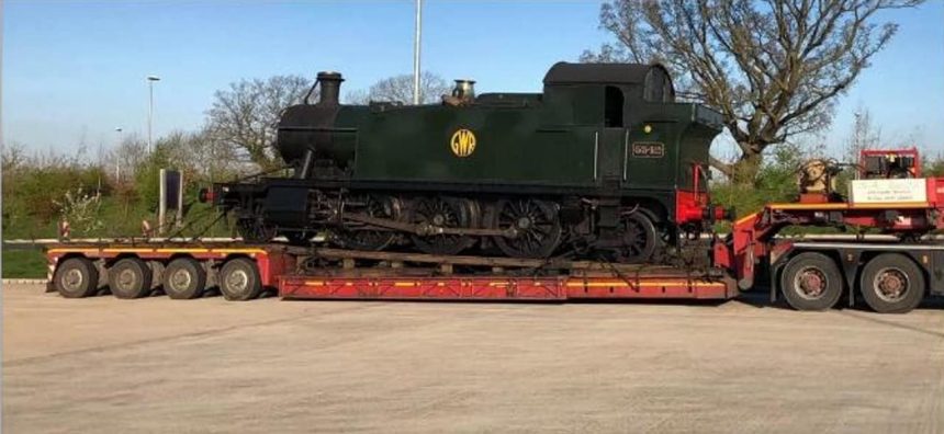 Steam locomotive trailer stolen in Somerset