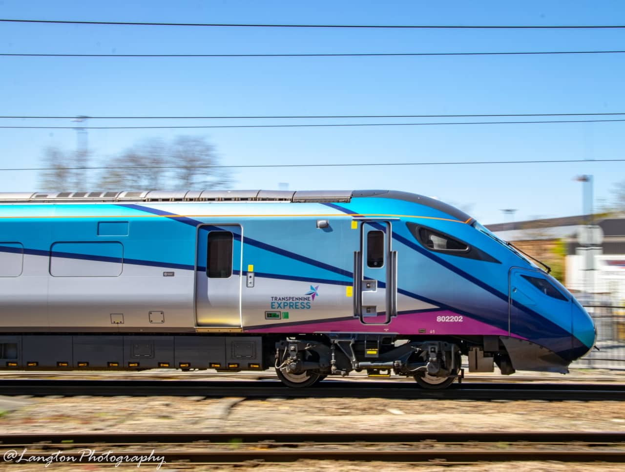 TransPennine Express Class 802 departs York
