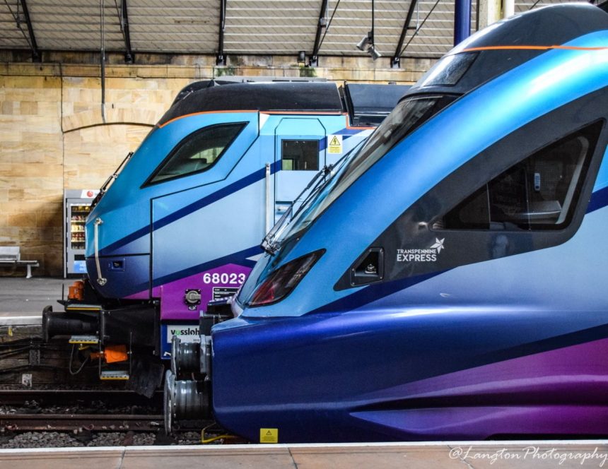 TransPennine Express Class 68 at Scarborogh