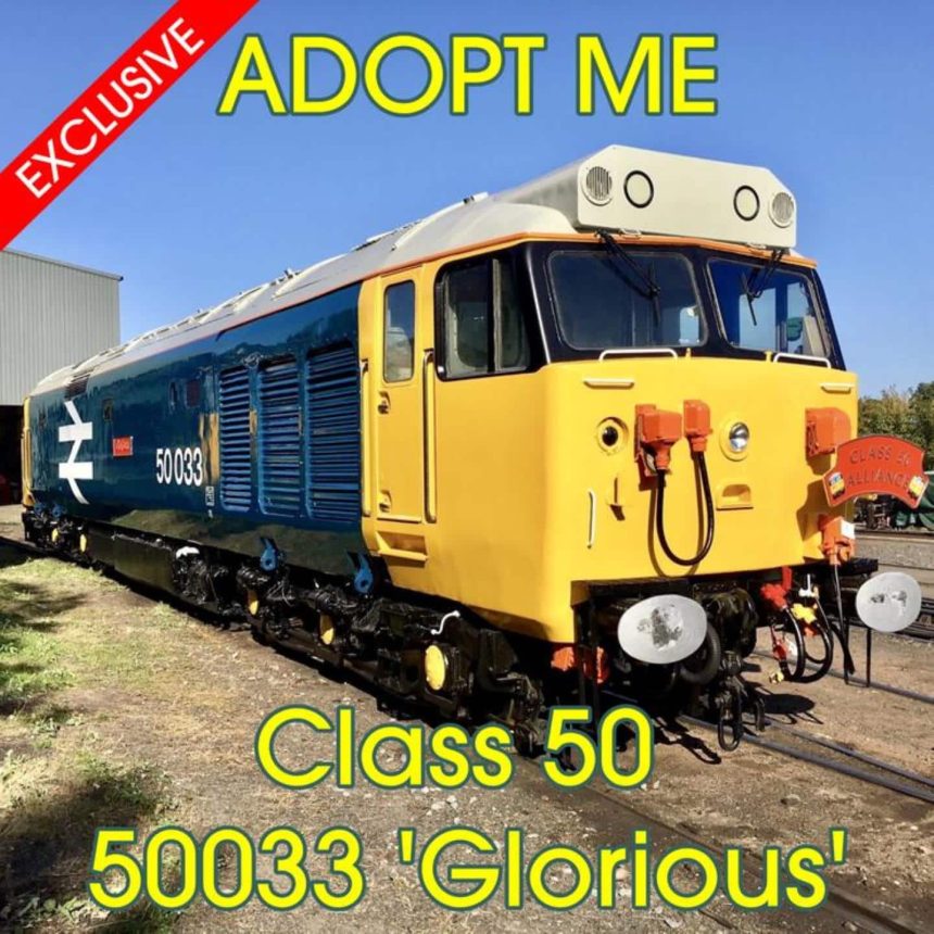 Adopt 50033 Diesel Severn Valley Railway