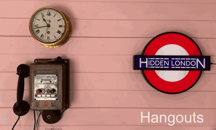 Hidden London Hangouts // Credit London Transport Museum