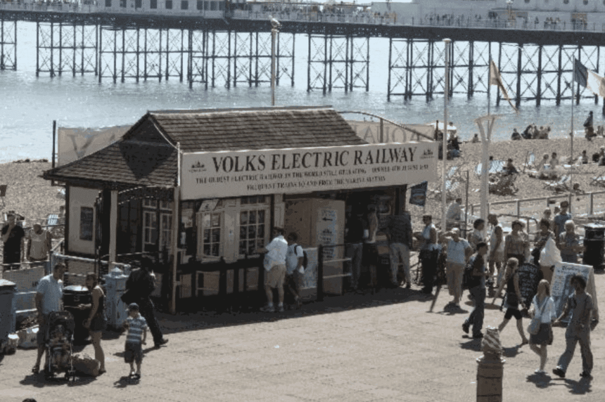 Volk's Electric Railway 25th anniversary // Credit Dereck Smith