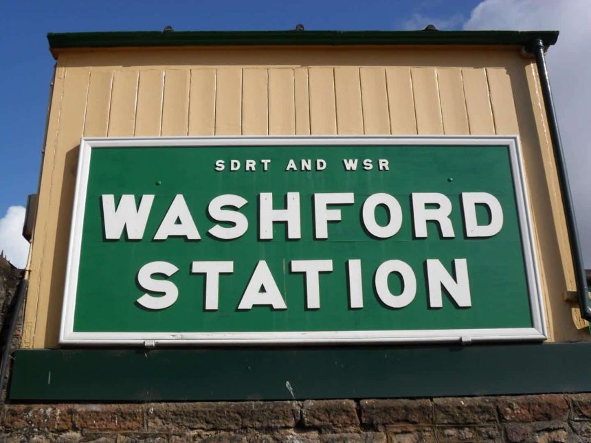 Washford Station Sign // Credit WSR