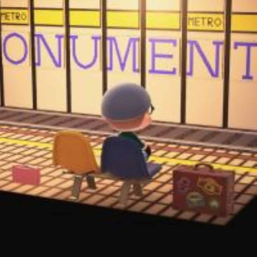 Man creates Monument metro station in Animal Crossing