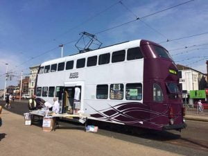 Blackpool heritage trams