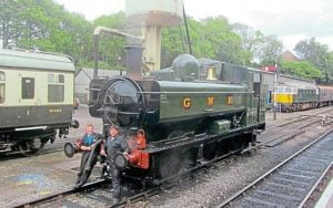 6412 at the Bodmin and Wenford Railway