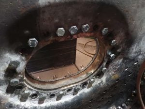 2623's Firehole Doorplate Bolted // Credit HBSS