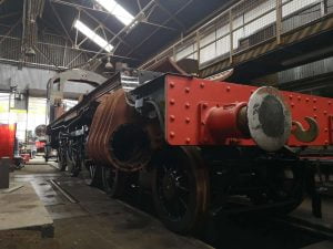 7812 with Coupling Rods and Bogie Refitted // Credit Chris Field