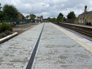 Improvements to platform 2 - Spalding Station