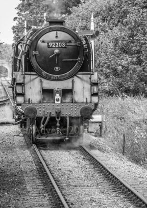 92203 Black Prince at Holt - North Norfolk Railway