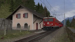 Engadin Line released for train simulator