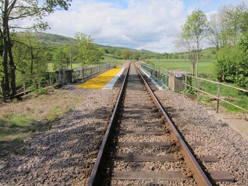 walkers in Whitby to stay off railway