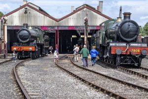 Didcot Railway Centre engine shed