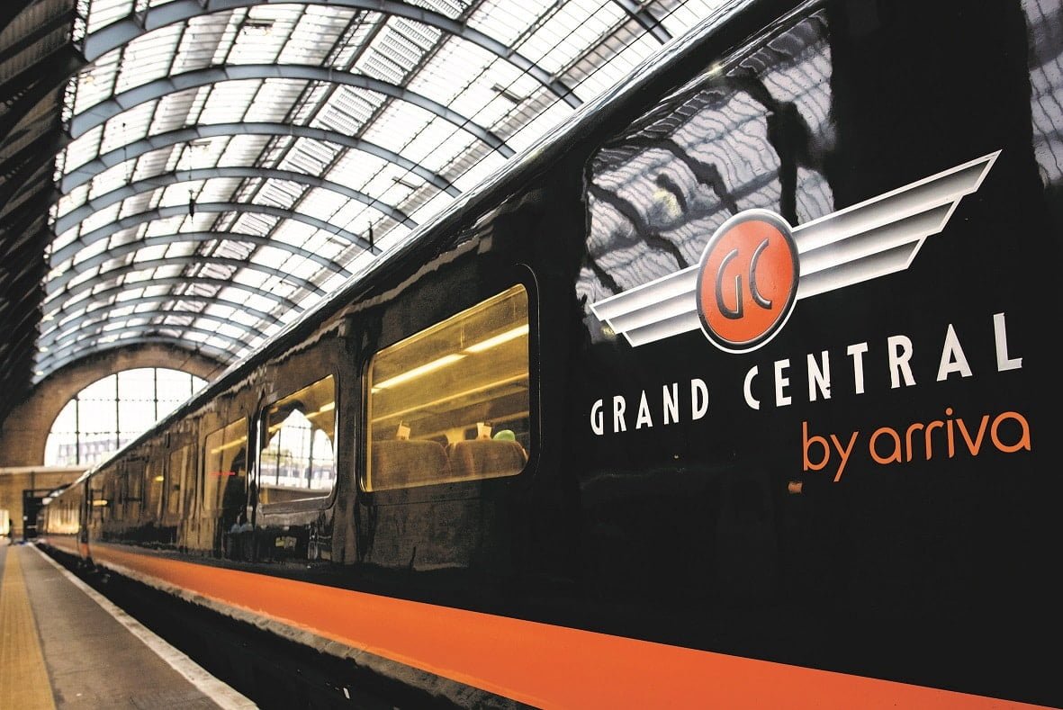 Grand Central Train at Kings Cross Station