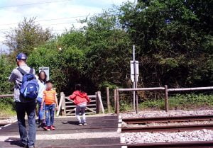 Knights level crossing misuse