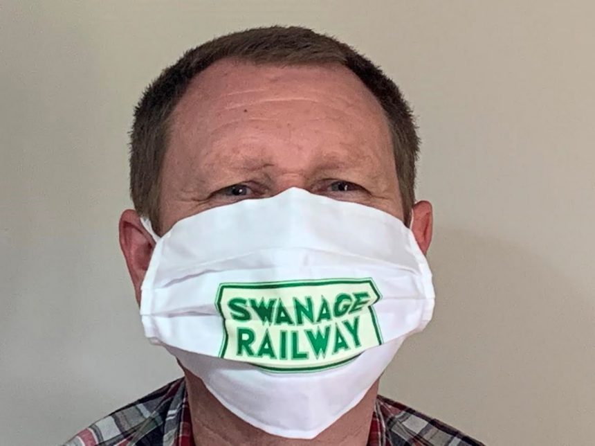 Swanage Railway release face masks as steam returns to Purbeck