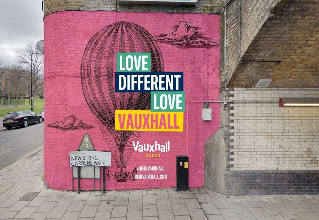 Vauxhall Railway Bridge Mural