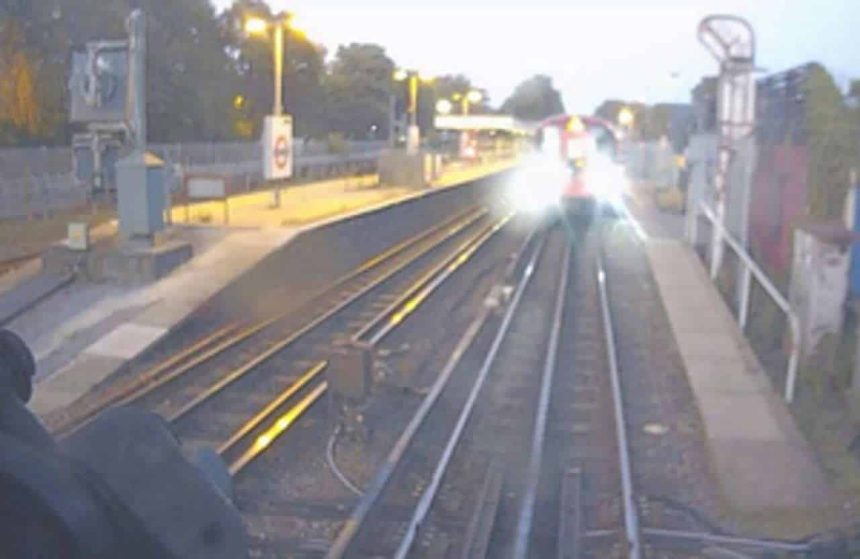 Two trains nearly collide at Chalfont and Latimer station