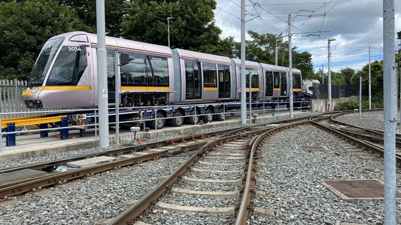 Alstom delivers new tramways for Dublin