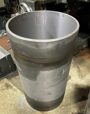 New Cylinder Liner for "Norman" // Credit John Marrow