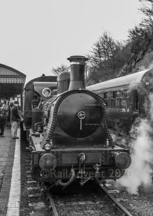 Bellerophon stands at Bewdley - Severn Valley Railway