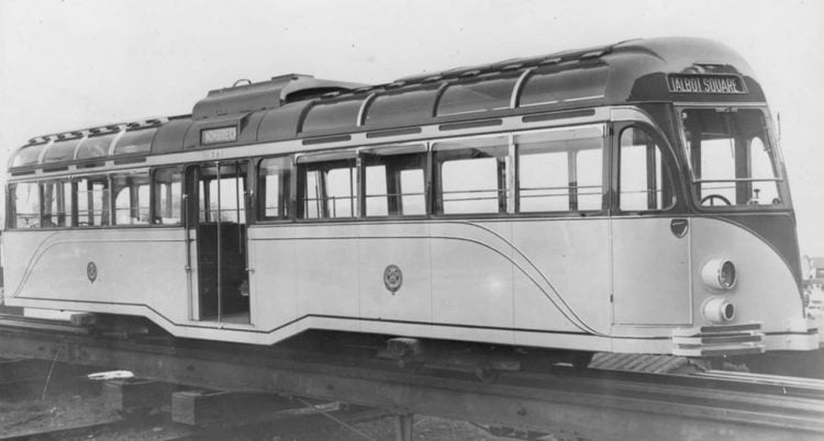 Blackpool 298 tram