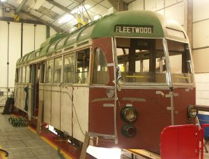 Blackpool 298 tram