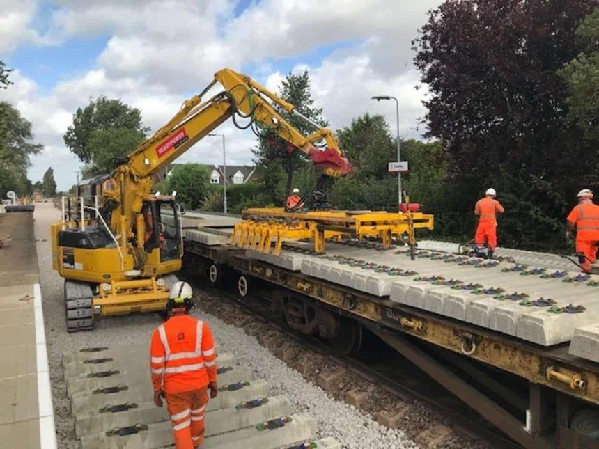 Cantley Rail Upgrade Work