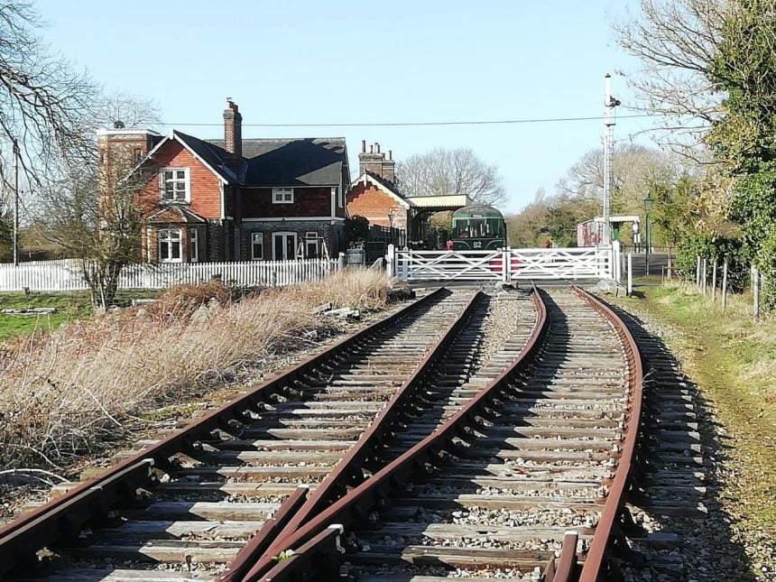 County School station on the Mid Norfolk Railway