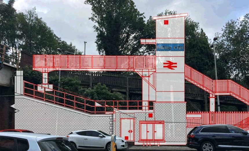 Mills Hill Station Lift Plans