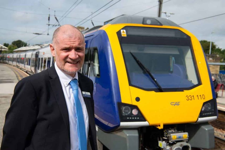 Steve Hopkinson welcomes new trains to Bradford, Skipton and Ilkley 331110