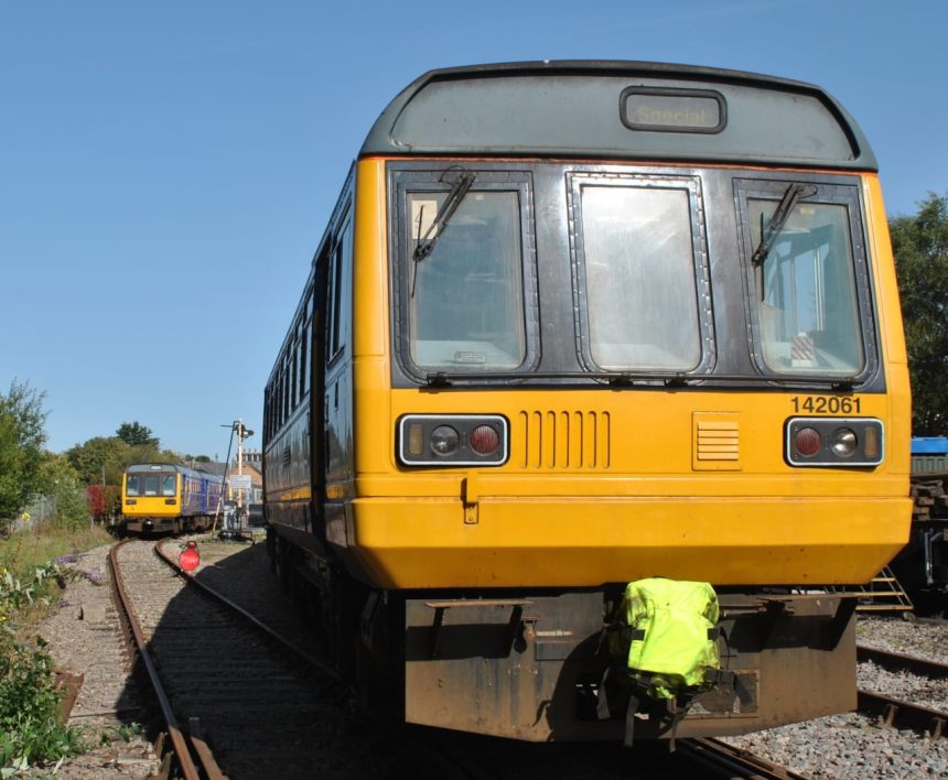 The MNR's two Pacer units at Dereham