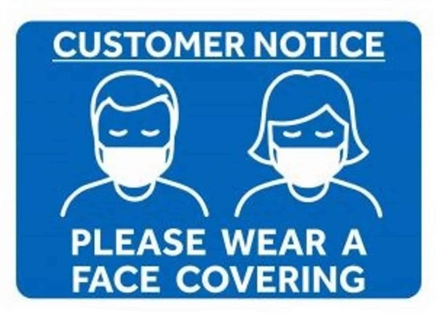 face covering notice