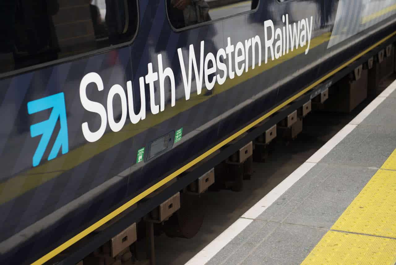 south western railway train