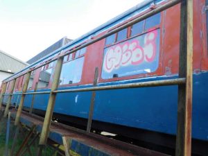 Graffiti attack at the Dartmoor Railway Association