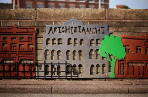 Arighi Bianchi Designer Store Macclesfield Railway Station Artwork