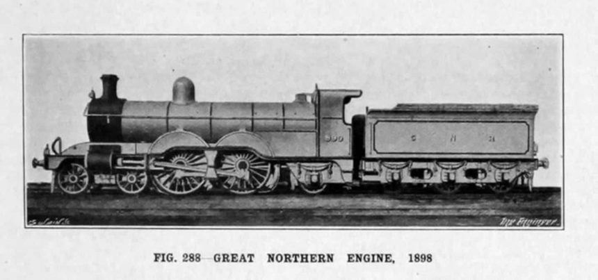 Great Northern Railway C1 small boiler No.990 (later named Henry Oakley) Credit Unknown