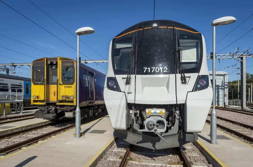 Class 717 and Class 313 Trains
