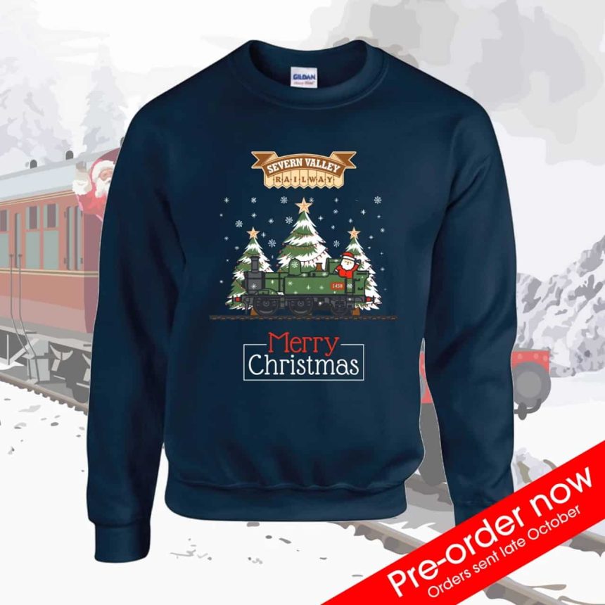 Severn Valley Railway Christmas jumper