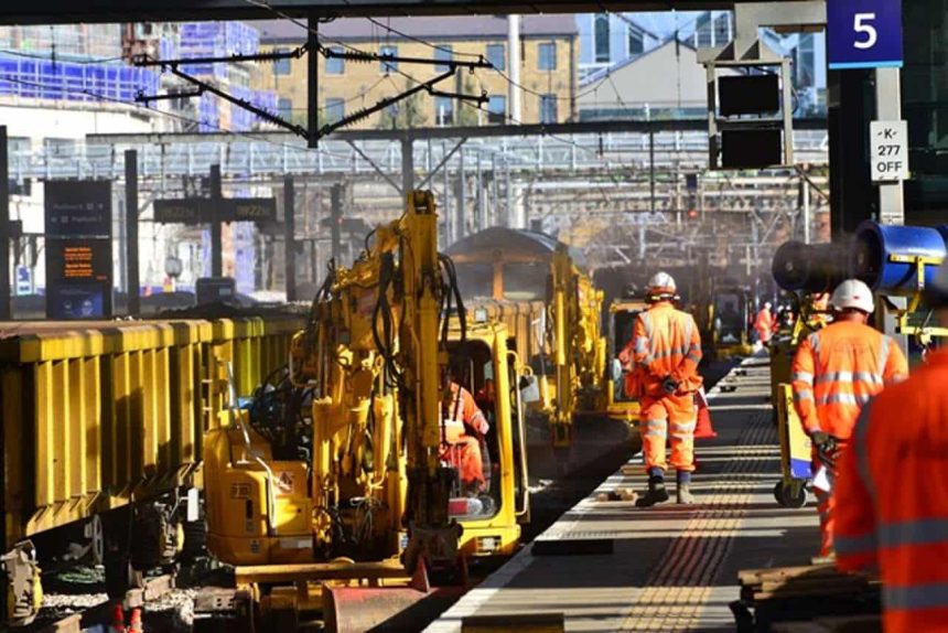 No trains in or out of London King’s Cross Station on October weekend as Network Rail makes progress on £1.2billion East Coast Upgrade