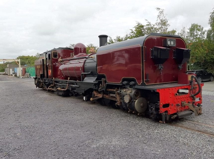 Garratt 130 at Dinas Locomotive Works