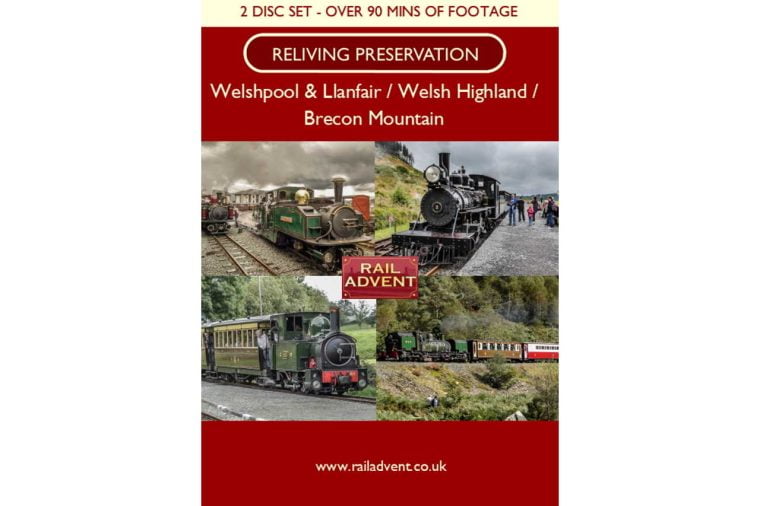 Reliving Preservation – Brecon Mountain, Welsh Highland and Welshpool & Llanfair – 2 Disc DVD & 3 Photos Set